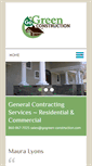 Mobile Screenshot of gogreen-construction.com